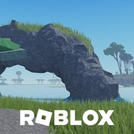 Fight on a Baseplate Roblox game screenshot showing players fighting on a classic baseplate